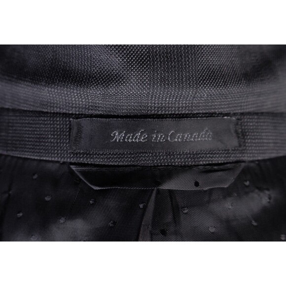 Collection By Michael Strahan Sport Coat Jacket Blazer WOOL Plaid 44L Canada EUC - Picture 13 of 14